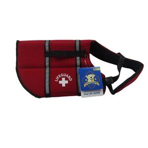 Paws‎ Aboard Dog Safety Vests & Life Jacket Small Red for Swimming and Boating